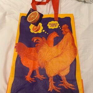 Rare Trader Joe’s Orange Chicken Tote Bag - NWT